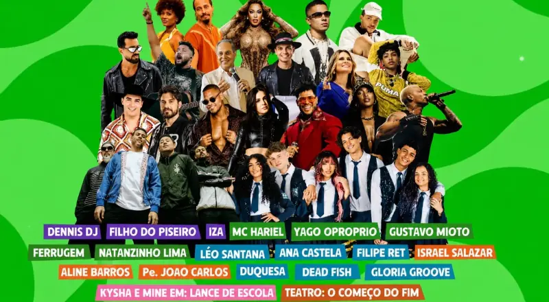 Ferrugem, Ana Castela e mais no 'Sou Manaus 2026'