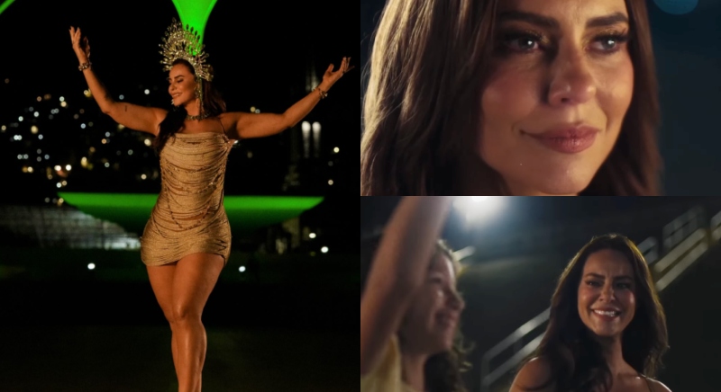 Em meio a lágrimas de felicidade, Paolla Oliveira brilha no Carnaval
