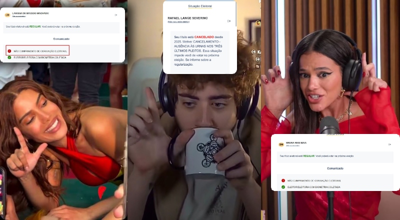 “Anitta, Cellbit, Marquezine e muitos outros” apoiam Lula sem votar