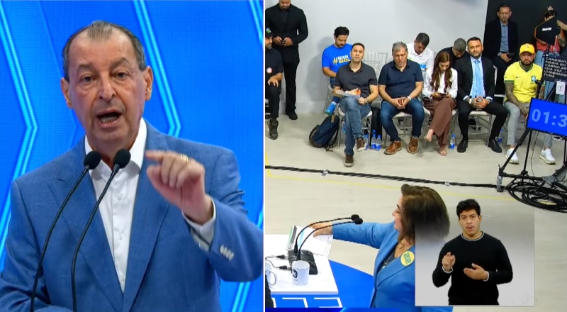 Omar Aziz surta ao vivo e tira satisfação com assessoria