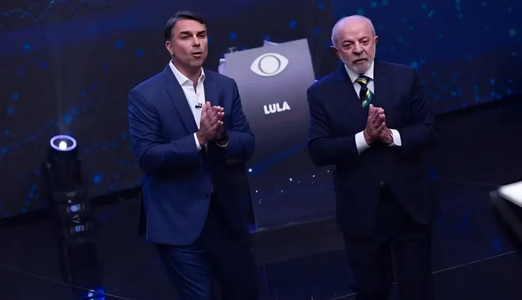 Flávio Bolsonaro expõe áudio de Vorcaro e defende Lula