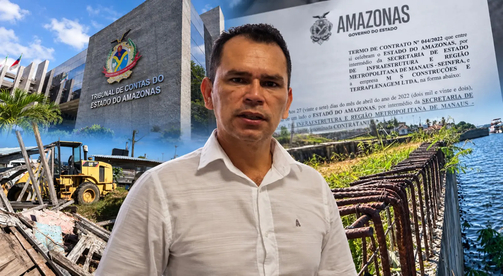 Estrutura inacabada: MPAM investiga obra de R$ 5 milhões em São Sebastião